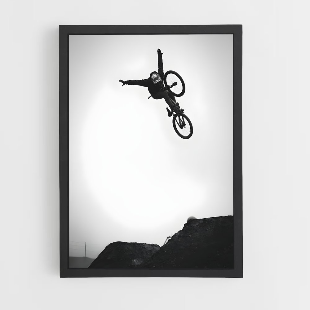 Poster Saut de Brandon – affiche Cyclisme (vue 2)